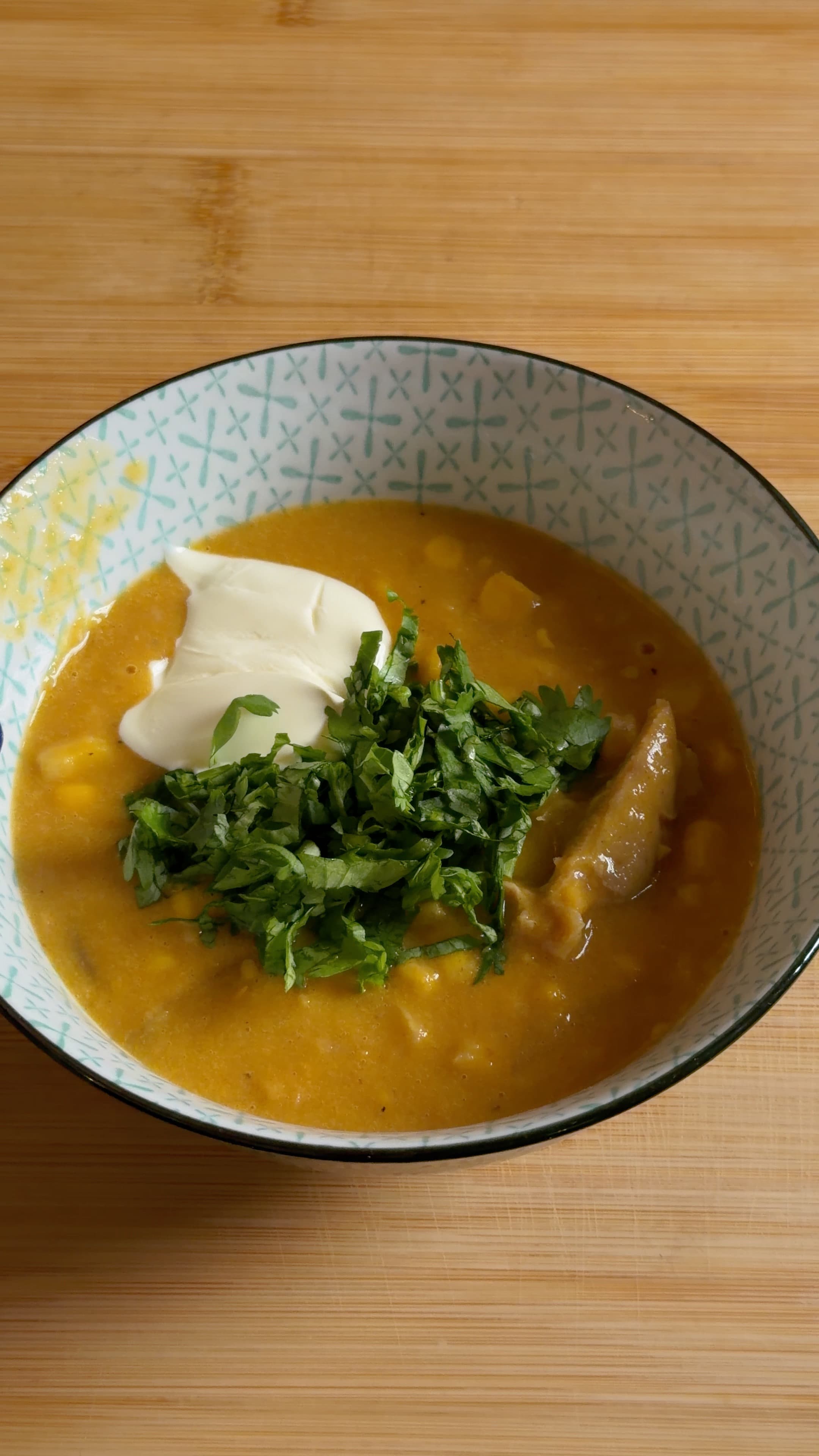 Corn Chicken Soup