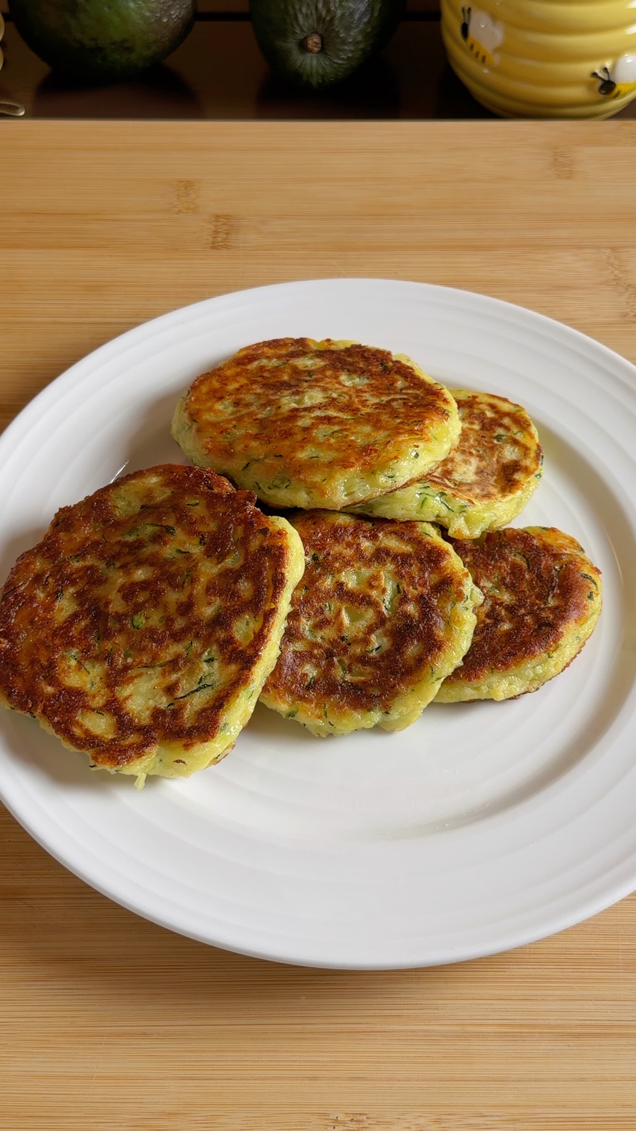 Cheesy Zucchini and Potato Fritters