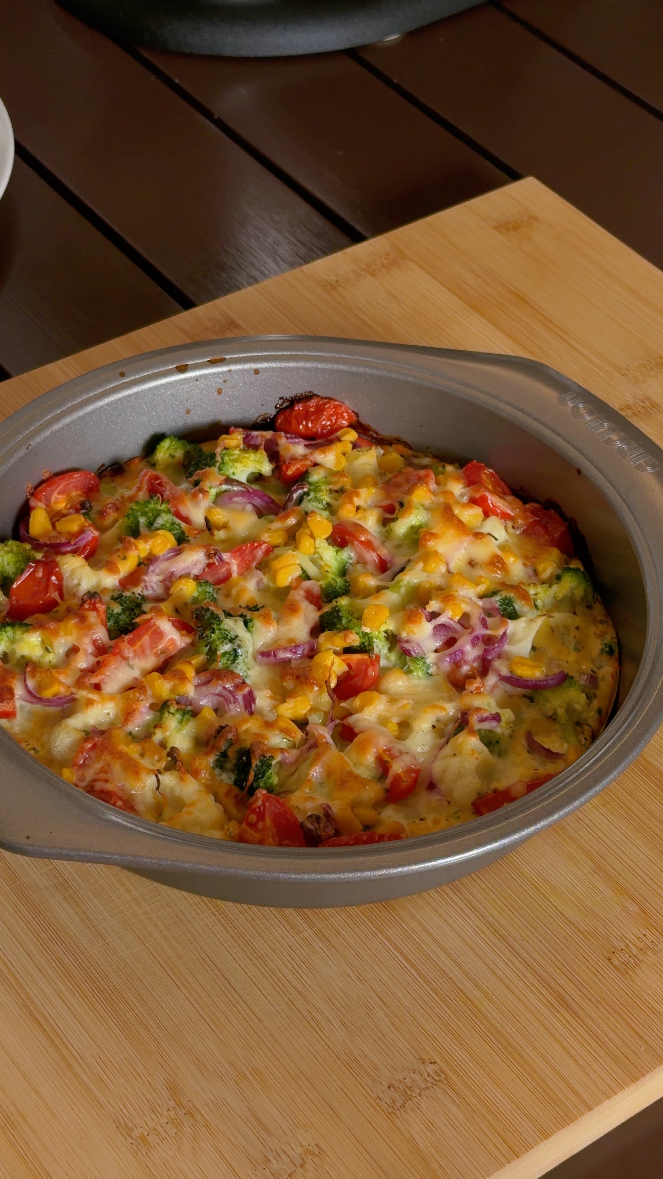 Sweet Potato & Broccoli Bake