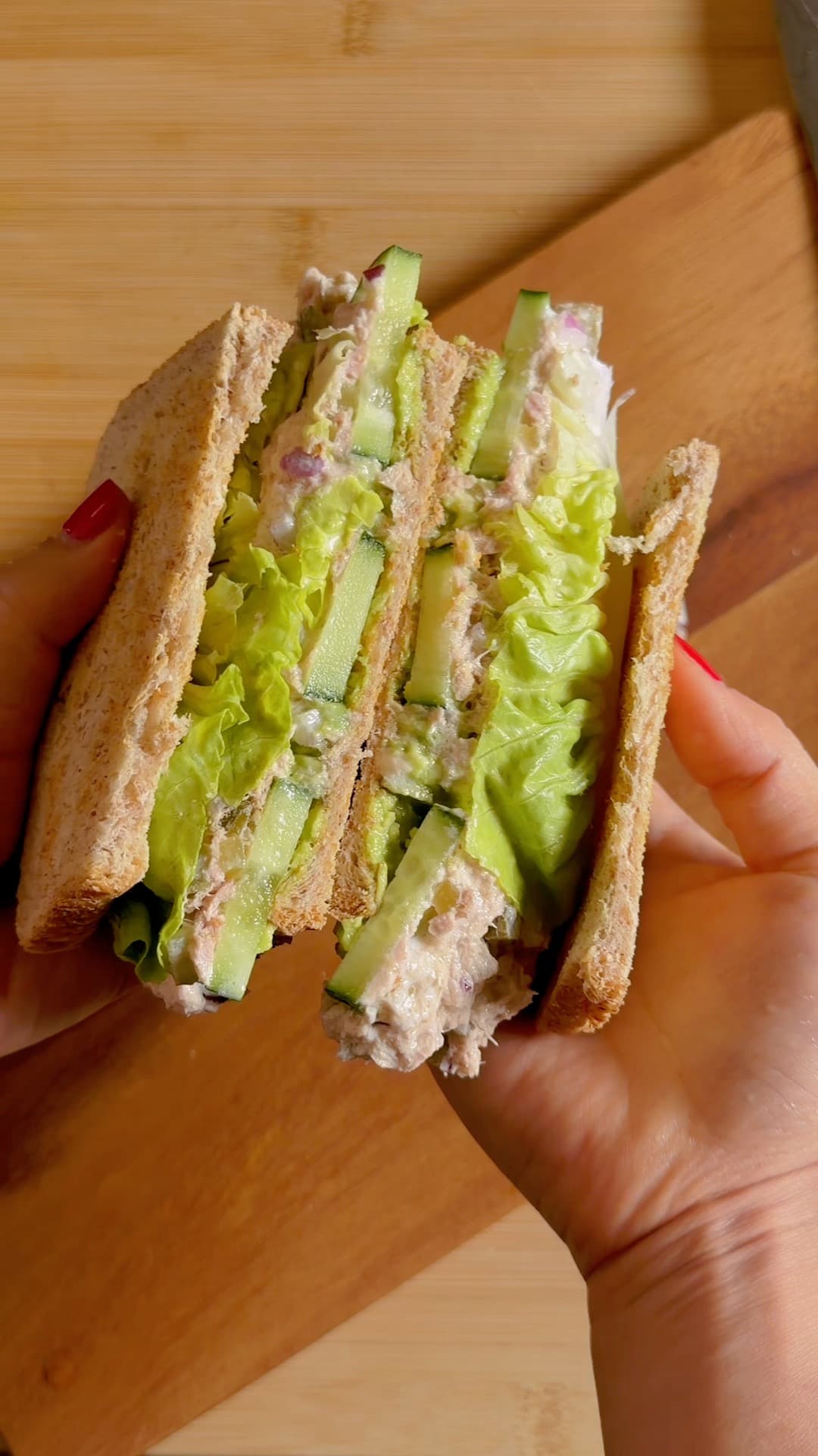 Avocado Tuna Toast